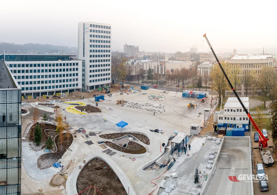 Projektas „Vienybės aikštės rekonstrukcija, Kaunas“ – nuotrauka 10 iš 11
