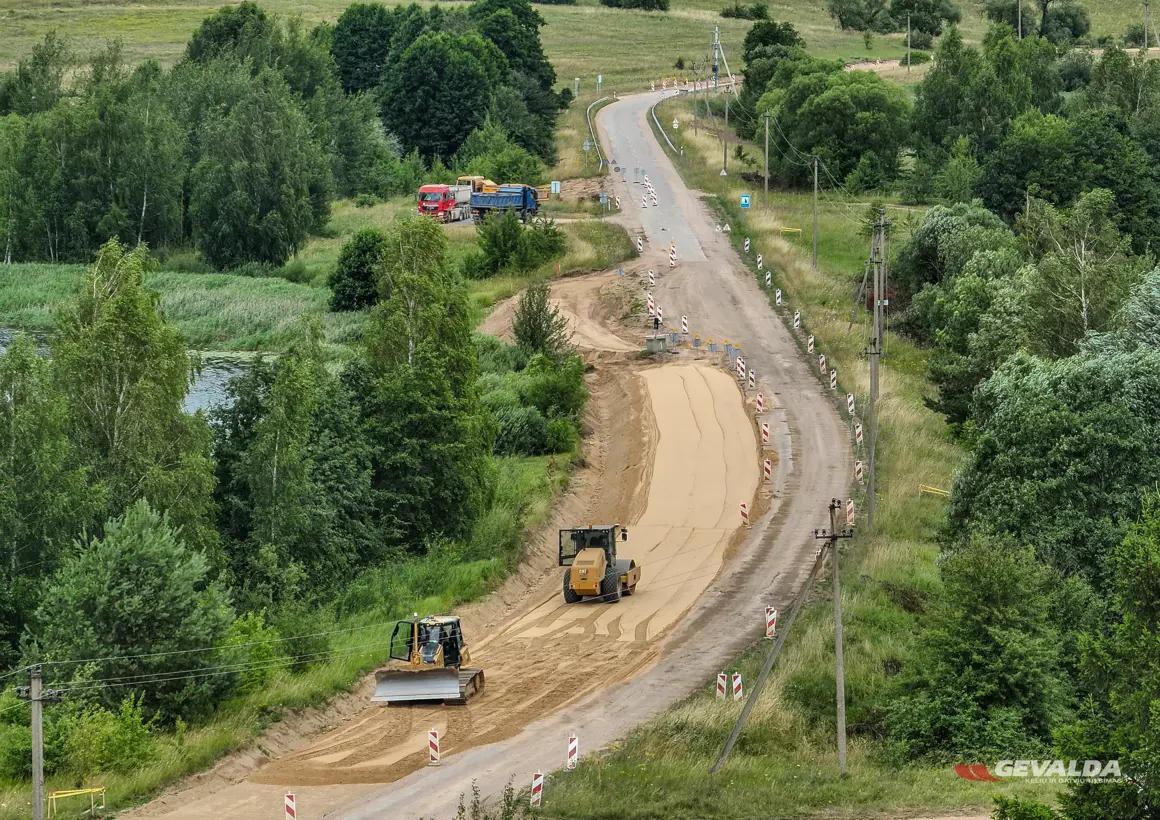Project “Reconstruction of the Vievis–Aukštadvaris regional road section” — photo 7 of 9