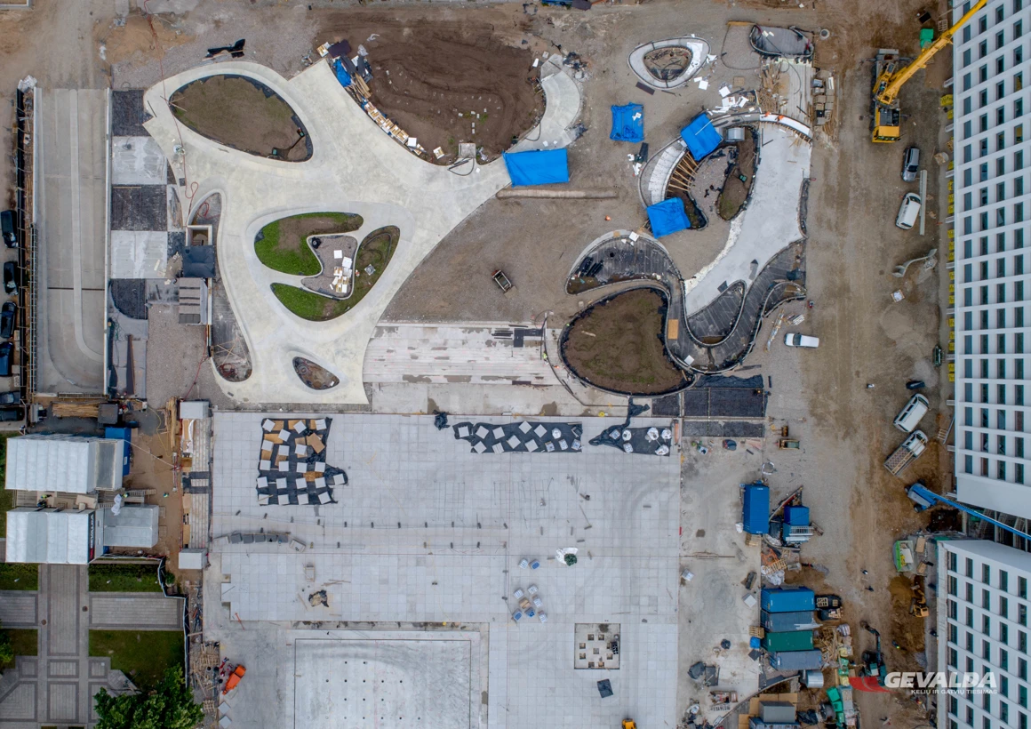 Projektas „Vienybės aikštės rekonstrukcija, Kaunas“ – nuotrauka 8 iš 11