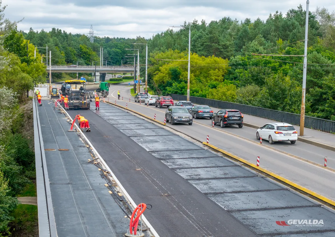 Project “Major repairs to Valakampiai Bridge” — photo 8 of 13