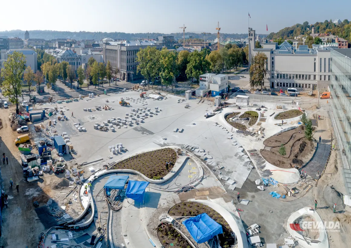 Projektas „Vienybės aikštės rekonstrukcija, Kaunas“ – nuotrauka 7 iš 11